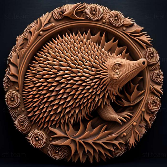 3D model porcupine (STL)